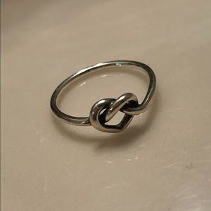James Avery Delicate Heart Knot Ring